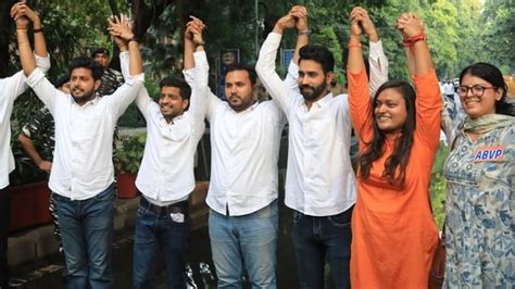 DUSU Polls ABVP Wins 3 Central Panel Posts NSUI One Education