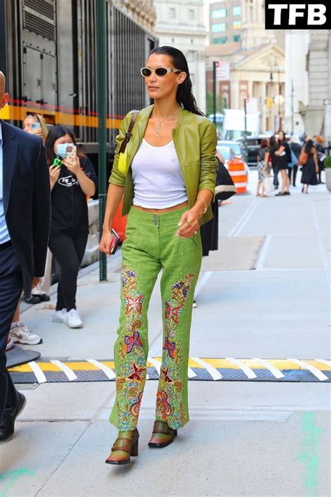 Bella Hadid Aaliyahhadid Bellahadid Nude Onlyfans Photo The