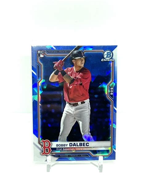 Bowman Chrome Sapphire Bobby Dalbec Rookie Card Rc Boston Red