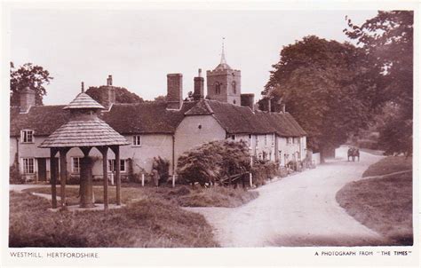 Hertfordshire Genealogy Places Westmill