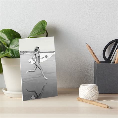 Nude Surfer Nude Surfer Girl Surfing Poster Art Board Print For Sale By IUPOQFS Redbubble