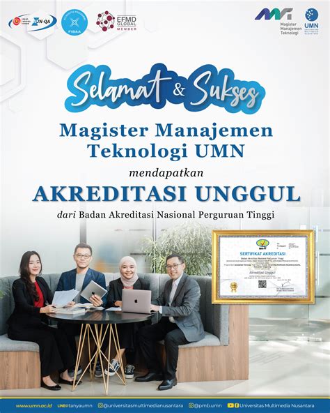 Mmt Umn Borong Akreditasi Internasional Dan Nasional Dalam Waktu