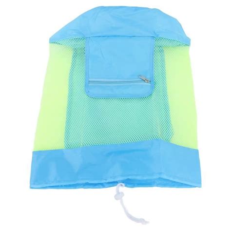 ETO Grand sac à jouets de plage en filet Grand Sac à Jouets de Plage