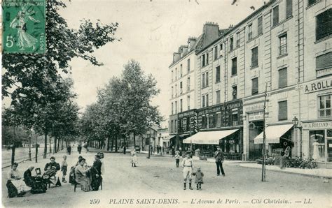 Saint Denis Carte Postale Ancienne Et Vue D Hier Et Aujourd Hui