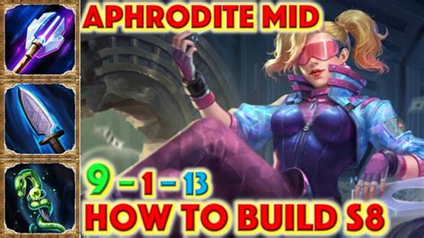 Smite How To Build Aphrodite Aphrodite Mid Build Season 8 Conquest Aphrodite Bunny Bomber