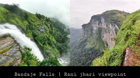 Bandaje Falls Rani Jhari View Point Trekking Trailer Sjcamsj8pro