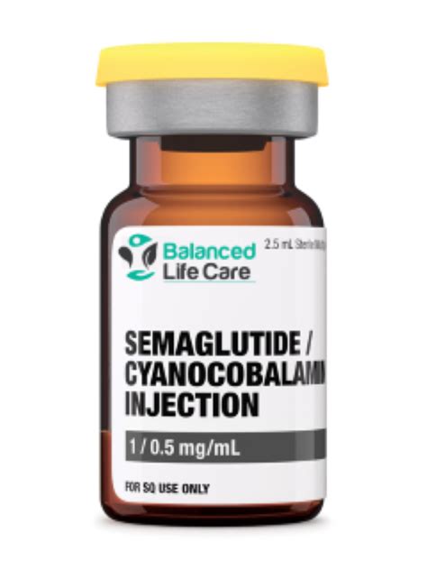Semaglutide / Cyanocobalamin Injection - Balanced Life Care