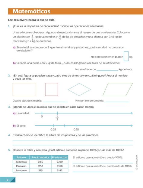 357665810 Evaluacion Final Sexto Grado Pdf