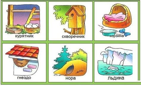 Дидактическая игра "Кто где живет?"
