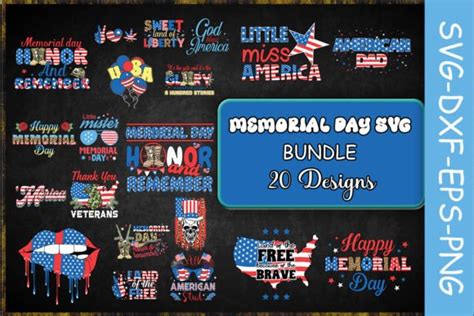 Memorial Day SVG Bundle Graphic By Turtle Rabbit Creative Fabrica