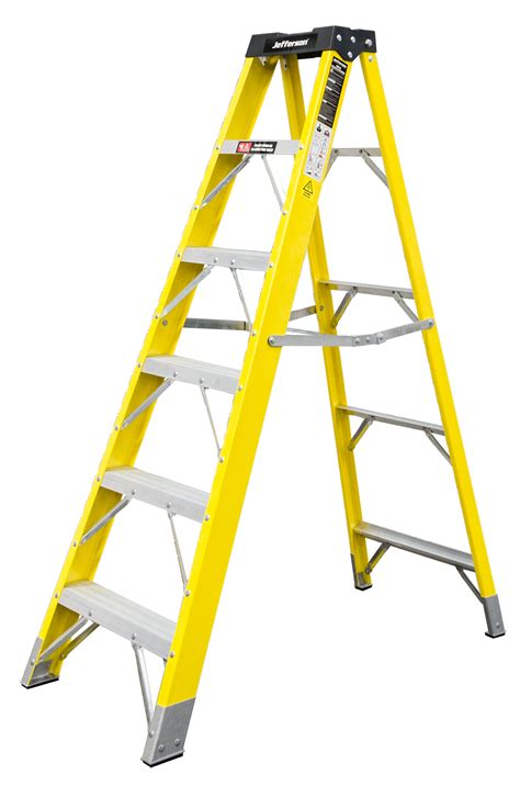 6 Tread Fibreglass Step Ladder Mts Direct