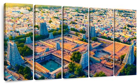 Meenakshi Temple Complex Wall Art Photography