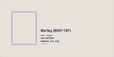 Valspar Barley F Paint Color Codes Similar Paints And Colors