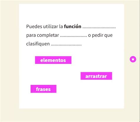 Genially Español on Twitter Usa la función Arrastrar en actividades