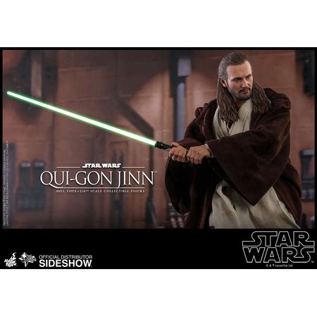 Star Wars Qui Gon Jinn Figure Hot Toys