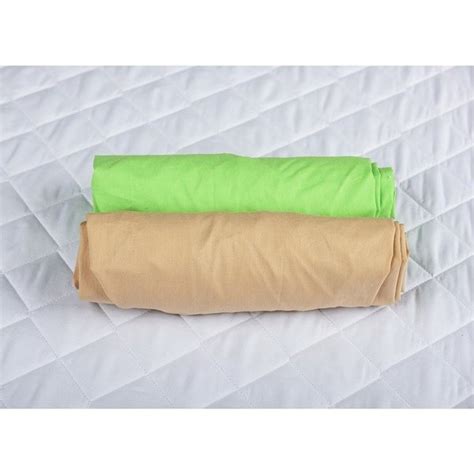 Set Cearceafuri Cu Elastic Babyneeds X Cm Cappuccino Verde