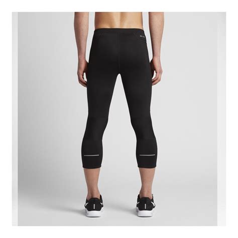 Nike Dri Fit Essential Capri Leggings In Black Lyst