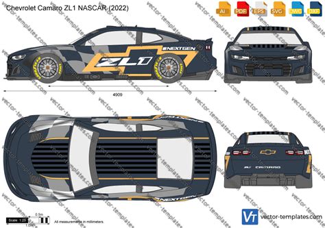 Templates Cars Chevrolet Chevrolet Camaro ZL1 NASCAR