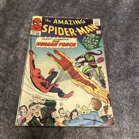 The Amazing Spiderman 17 The Human Torch The Green Goblin Marvel