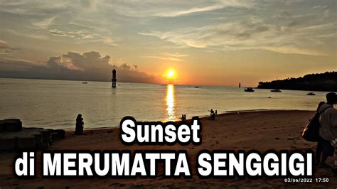 Review Hotel MERUMATTA SENGGIGI RESORT LOMBOK Punya Private Beach