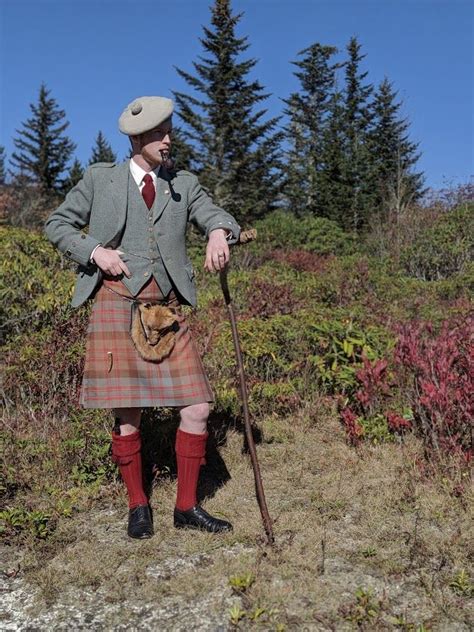 Thinking Back To Fall In The Highlands Scottish Clothing Men In