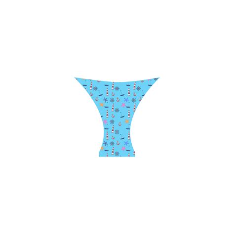 Nautical Beach Scene Custom Bikini Swimsuit Id D