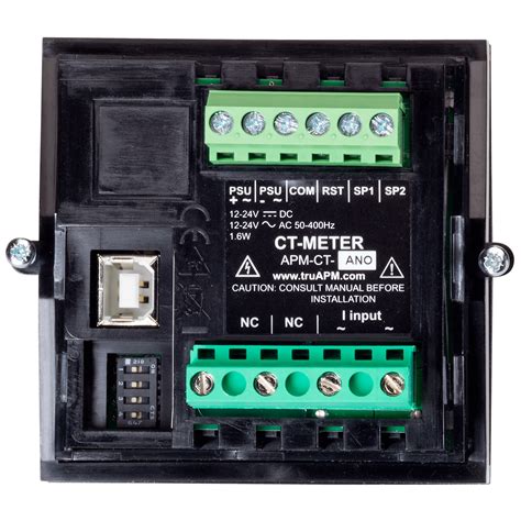 Apm Ct Meter Ac Current Measurement With External Ct