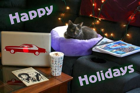 December 20th S H Holiday Card With Cat By Garrideb Starsky Hutch