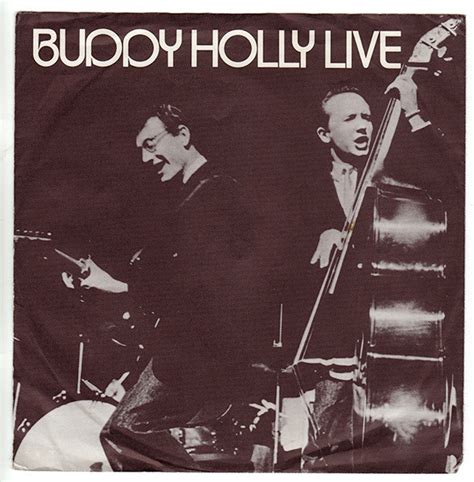 Buddy Holly – Buddy Holly Live – Vinyl (7", 45 RPM + 2 more), [r5530389 ...