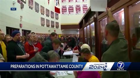 Preparations In Pottawattamie County For 2024 Iowa Caucus YouTube