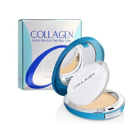 Enough Collagen Hydro Moisture Two Way Cake Powder + Refill - Shade 23 ...