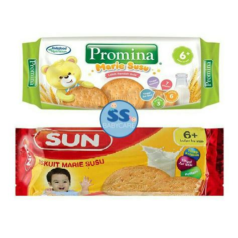 Jual Promina Marie Roll SUN Marie Roll Biskuit Marie Susu Roll 6m