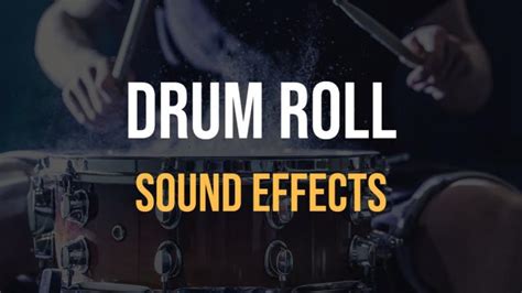 [top 5] Drum Roll Sound Effect Free To Use For Live Streaming And Podcasts