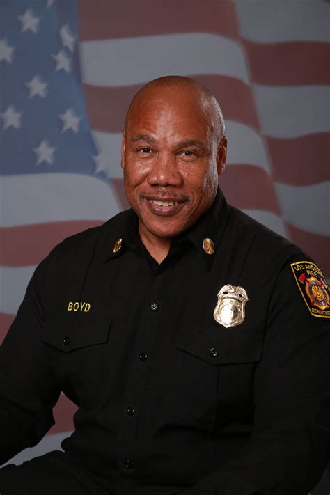 Passing Of Lafd Battalion Chief Jerome Boyd Los Angeles Fire Department