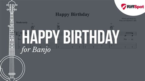 Happy Birthday Banjo Tab Youtube