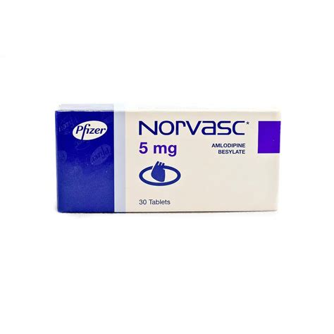 Norvasc 5mg X 30 Onehealthng