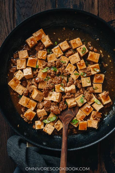Tofu With Minced Pork Omnivores Cookbook