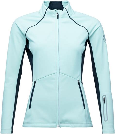 Rossignol W Softshell Jkt Aqua Chaquetas de esquí nórdico mujer