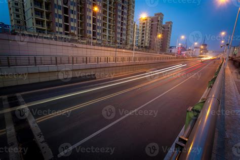 Empty freeway at night 1157821 Stock Photo at Vecteezy