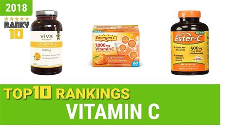 Best Vitamin C Top 10 Rankings Review 2018 And Buying Guide Youtube