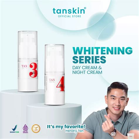 Jual Tan Skin Tanskin Reload 2pcs Whitening Series Day Cream Night