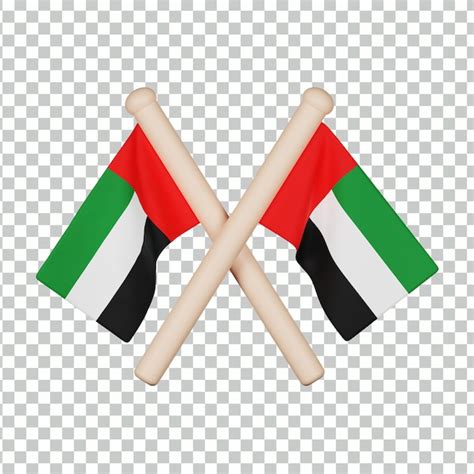 Icono D De La Bandera De Los Emiratos Rabes Unidos Archivo Psd Premium