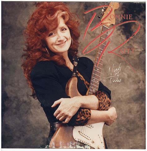 Lot Detail - Bonnie Raitt "Nick of Time" Original Alternate Album Front and Back Cover Artwork ...