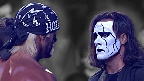 Hulk Hogan and Sting - The Mess at WCW Starrcade 1997