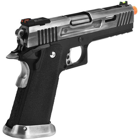 We Tech Allosaurus Full Metal Hi Capa Gas Blowback Airsoft Pistol