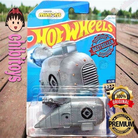 Jual Hot Wheels Grumobile Minions Abu Original Mattel Shopee Indonesia