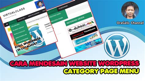 Cara Mendesain Website Category Dan Menu Membuat Website Di