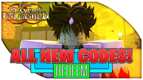 All New Working Codes For Slayers Unleashed Get Breathing