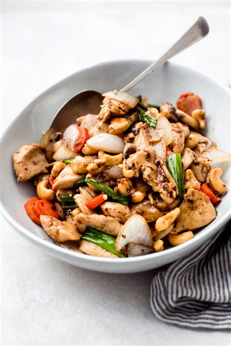 Thai Cashew Chicken Recipe Better Than Take Out Little Spice Jar