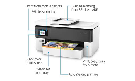 HP Officejet Pro 7720 Printer – Wireless – Hub Computers